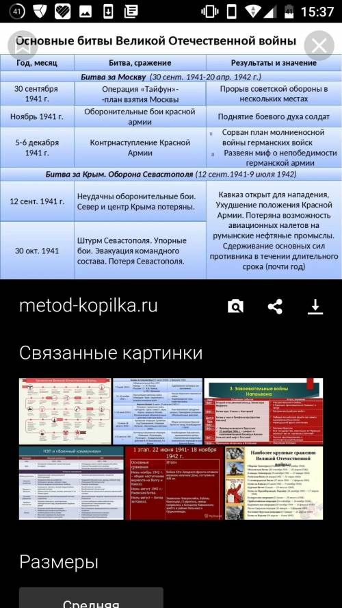 Стекста учебника составьте таблицу важнейших событий великой отечественной войны только понятно