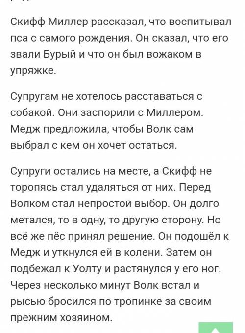 Рассказо волке в рассказе бурый волк