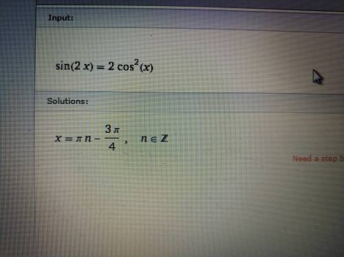 Решить 3 примера 1) 2sin^2 x - sin x cos x - cos^2 x = 0 2) sin 2x = 2 cos^2 x 3) cos4x + cos x = 0