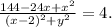 \frac{144-24x +x^2}{(x-2)^2+y^2} =4.