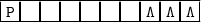 \boxed{{\mathtt{P}}}\boxed{\phantom{\mathtt{T}}}\boxed{\phantom{\mathtt{T}}}\boxed{\phantom{\mathtt{T}}}\boxed{\phantom{\mathtt{T}}}\boxed{\phantom{\mathtt{T}}}\boxed{\phantom{\mathtt{\Lambda}}}\boxed{\mathtt{\Lambda}}\boxed{\mathtt{\Lambda}}\boxed{\mathtt{\Lambda}}