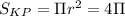 S_{KP}=\Pi r^2 = 4 \Pi