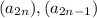 (a_{2n}), (a_{2n-1})