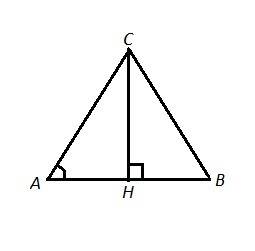 Втреугольнике abc ас=вс, ав=23, cosa=0,8. найдите ас