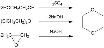 Какие будут продукты? ohch2-ch2oh + h2so4k =>