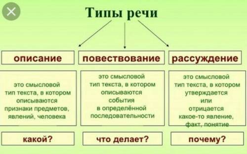 Текстик со всеми типами речи в 1 флаконе