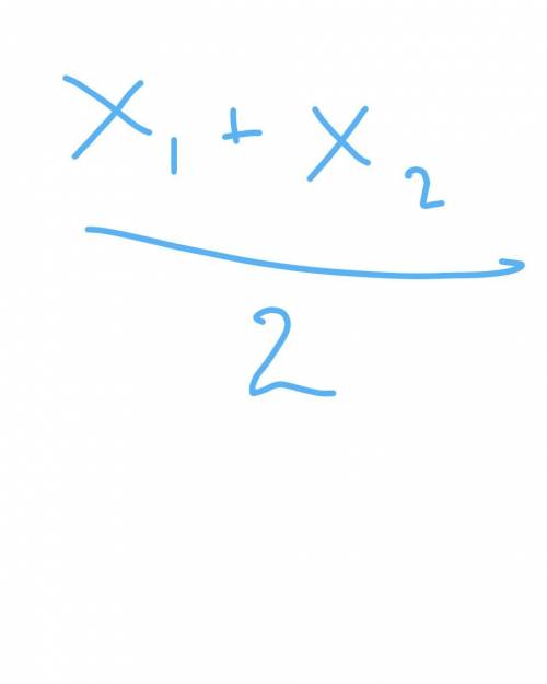 Найдите координаты середины отрезка ав, если а (-5; 6), в (1; -10)