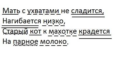 Подчеркнуть подлежащее и сказуемое и второстепенные члены предложения мать с ухватами не сладится, н