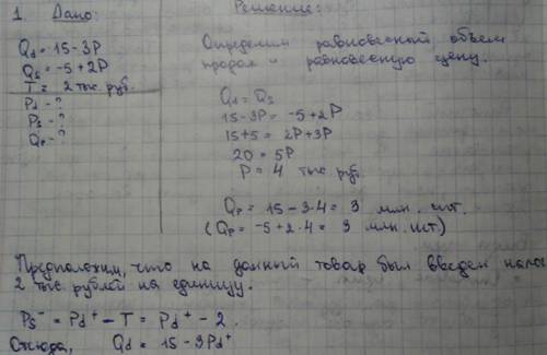 Предложение задано уравнением: 1) qs = -50+p; 2) qs = 2p; 3) qs = 10+p. определите эластичность пред