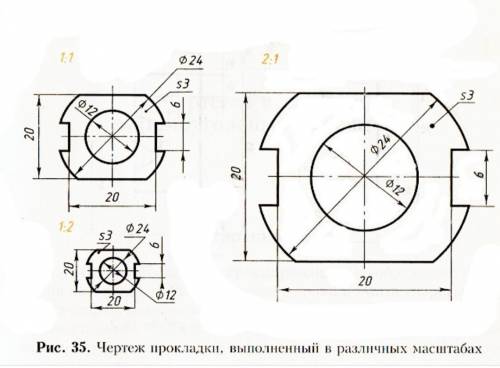 Скиньте , прокладку которая в черчении есть xd