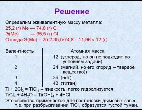 При растворении 0,62 г трёхвалентного металла в кислоте выделилось 0,25 водорода, измеренного при н.