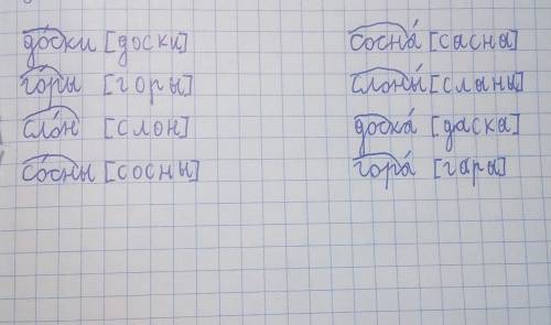 Водин столбик выпишите слова которых произношение совпадает с написанием а во второй столбик слова в