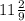 11 \frac{2}{9}