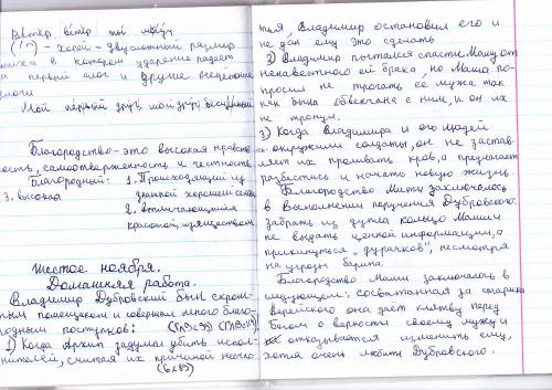 сравнительная характеристика. а.с.пушкин. «дубровский». троекуров | князь верейский маша | владимир