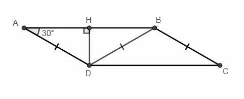 50 . в параллелограмме abcd угол bad=30 градусов,bd=bc= 3√3 см.найдите площадь пераллелограмма
