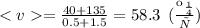 < v = \frac{40 + 135}{0.5 + 1.5} = 58.3 \: \: ( \frac{км}{ч} )