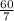 \frac{60}{7}