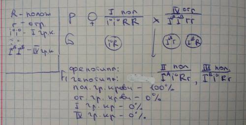 1). какие фенотипы и генотипы возможны у детей, если у матери 1 группа крови и гомозиготный положите