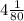 4 \frac{1}{80}