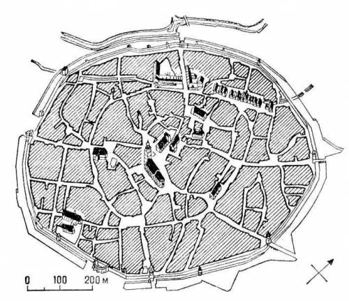 Сделайте схему средневекового города. строго не рисунок так сказал директор именно схеманаверное чту