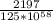 \frac{2197}{125*10^5^8}