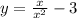 y = \frac{x}{ {x}^{2} } - 3