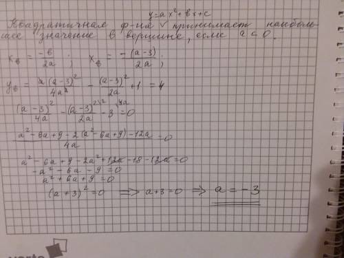 y = ax {}^{2} + x(a - 3) + 1