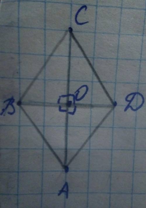 2. в ромбе abcd проведены диагонали ac и bd угол bda равен 50°. найдите углы ромба​