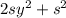 2sy^2+s^2