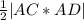 \frac{1}{2}|AC*AD|