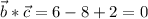 \vec{b}*\vec{c}=6-8+2=0