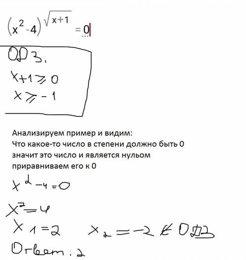 Решите уравнение 10 класс(x²-4)`√x+1 =0​