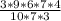 \frac{3*9*6*7*4}{10*7*3}