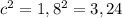 c^2=1,8^2=3,24