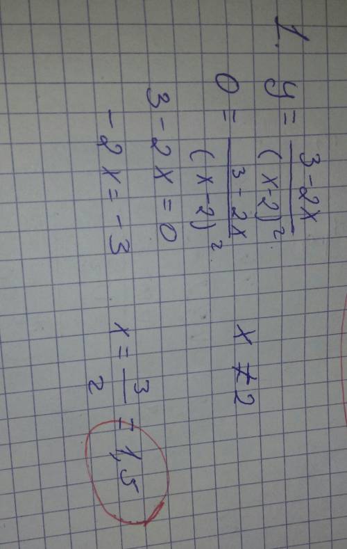 3-2x/(x-2)^2 исследование функции​