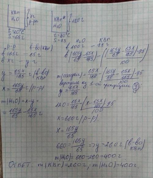 5. (01-3-40) вычислите массы (г) бромидакалия и воды, необходимые дляприготовления раствора, при охл