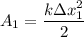 \displaystyle A_1=\frac{k\Delta x_1^2}{2}