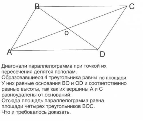 1)в параллелограмме авсd проведены перпендикуляры ве и df к диагонали ас. докажите, что треугольники