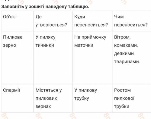 Де утворюються спермії,куди і чим переносяться