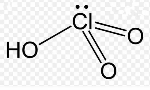 Молекулярная формула HClO3​