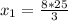 x_1=\frac{8*25}{3}