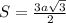 S = \frac{3a\sqrt{3} }{2}