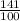 \frac{141}{100}