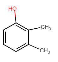 Складіть структурну формулу: 2,3- диметилфенол