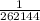 \frac{1}{262144}