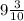 9 \frac{3}{10}