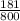 \frac{181}{800}