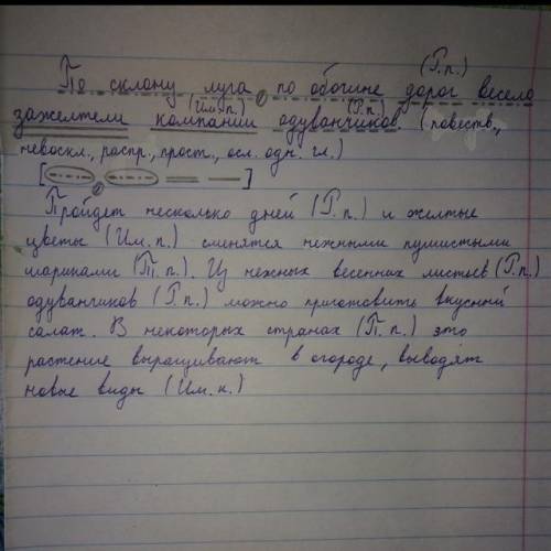 В этом предложении нужно 1) Укажите падеж существительных в форме множественного числа2) Сделайте по