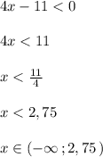 4x-11