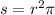 s = {r}^{2} \pi